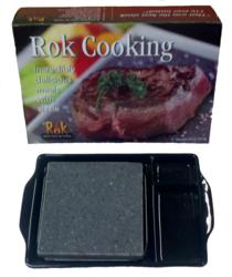 rok cooking, hot rock, stonegrill, black rock grill